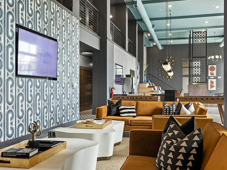 Clubroom with Lounge Areas