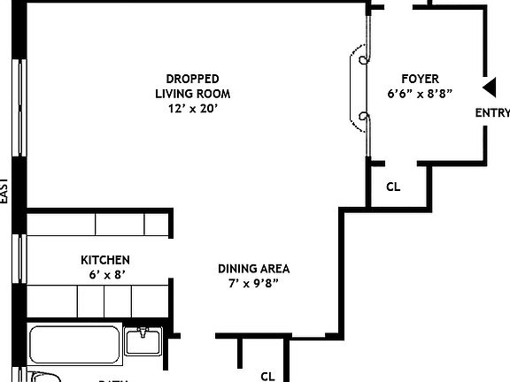5th image of 300 W 72nd St APT 3E