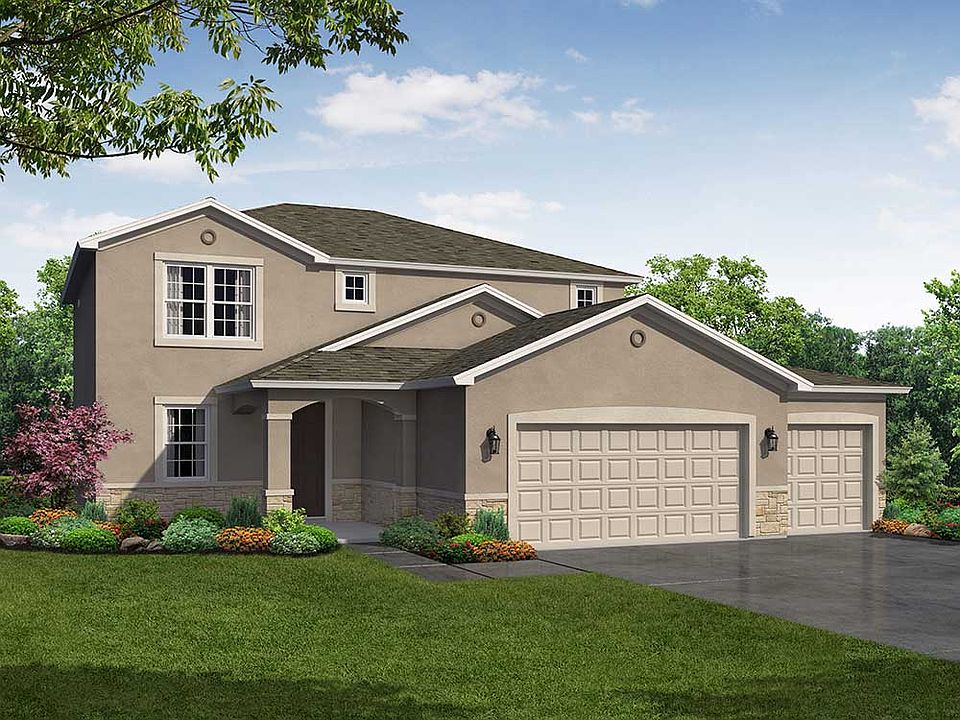 Saratoga - 3-Car Garage - Elevation 1