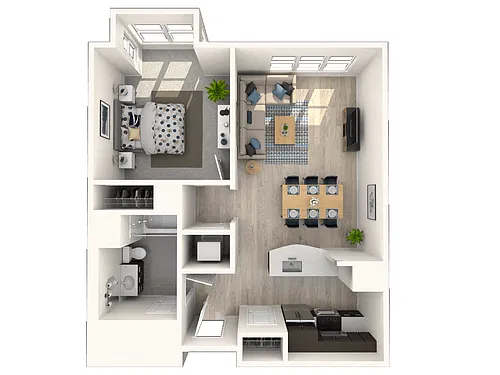 Floor plan A22R