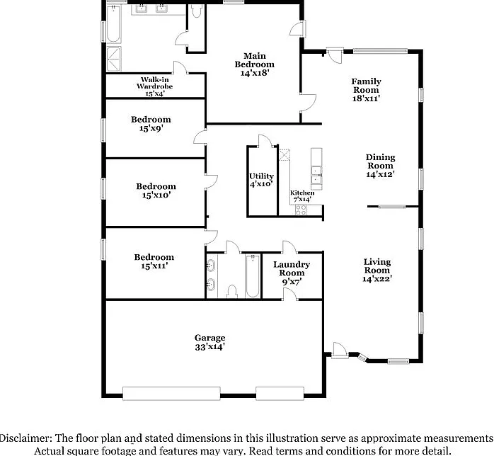 4 bed, 2.0 bath, 2114 sqft, $2,565 — Photo 2
