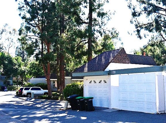 corner condo unit entrance and the neighborhood