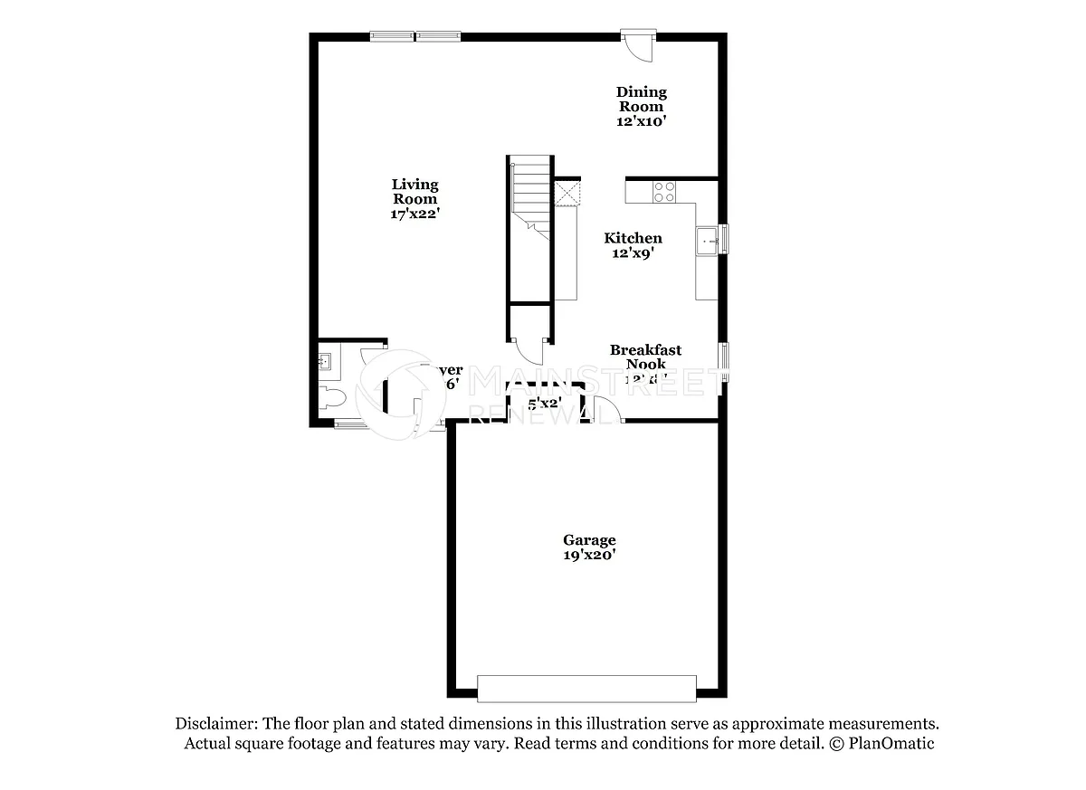 Floor Plan - 5433 Powder River Ct