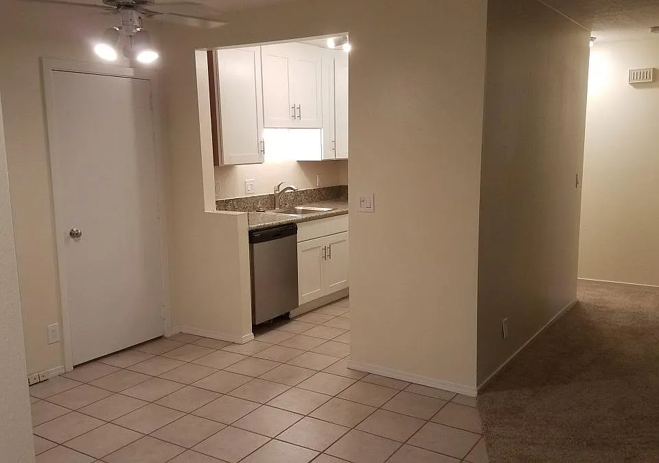 dining room looking into kitchen