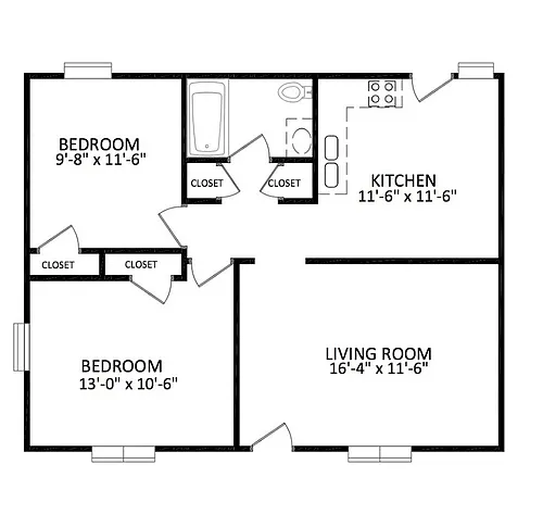 Floor plan Dogwood