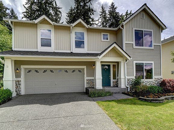 Nestled among 150 ft fir trees