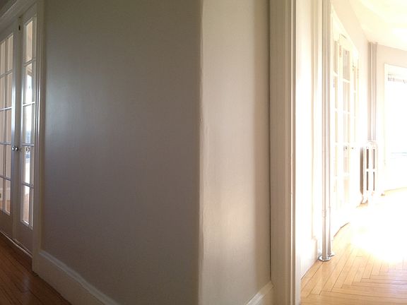 Front Door Foyer into Double Living Room