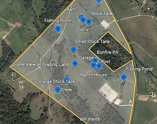 Approximate property outline