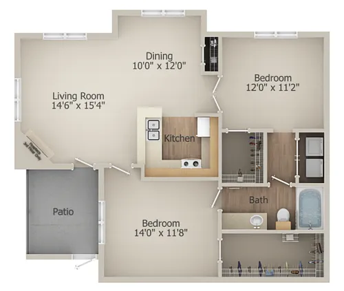 Floor plan C