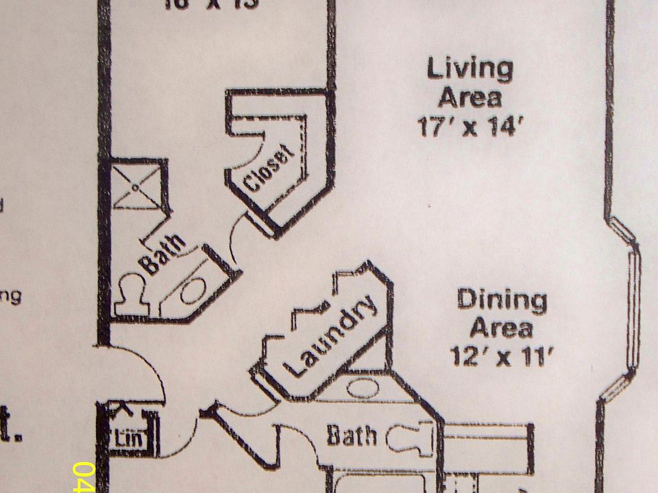 Floor Plan for Condo B