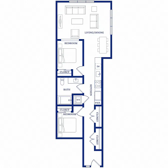 Floor plan B1