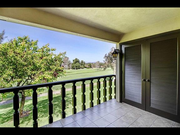 Patio overlooking 15th hole of RB Inn golf course