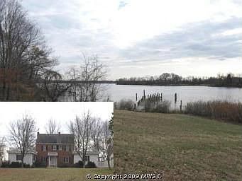 Home overlooking Creek