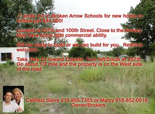 102ND And #257TH, Broken Arrow, OK 74014