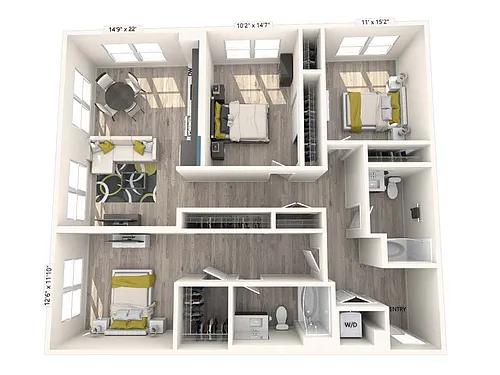 Floor plan 426