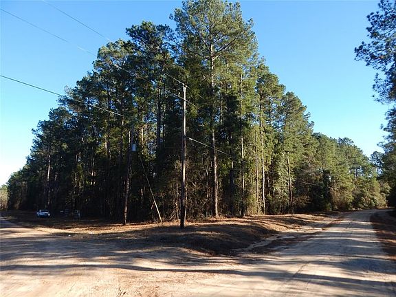 North West corner of property