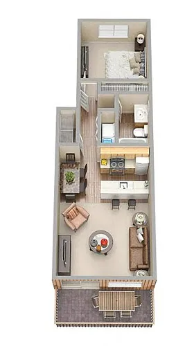 Floor plan The Heron Extended