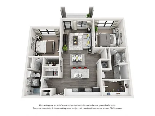 Floor plan The Dean