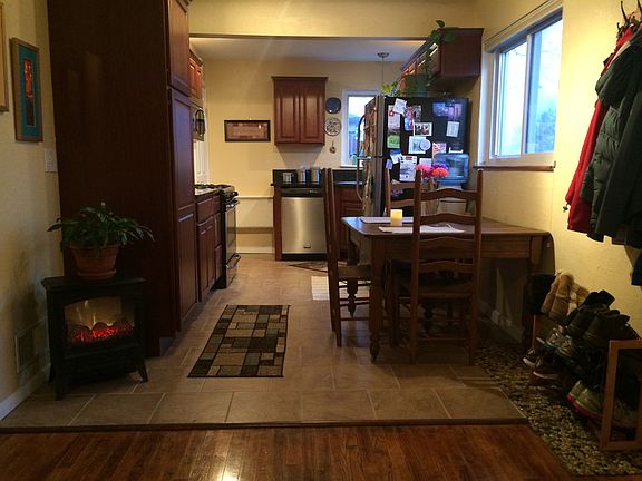 stainless, granite, tile kitchen
