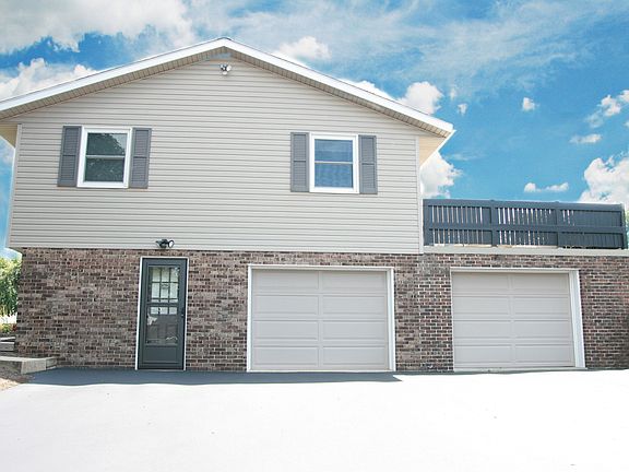 3 car wide drive and garages