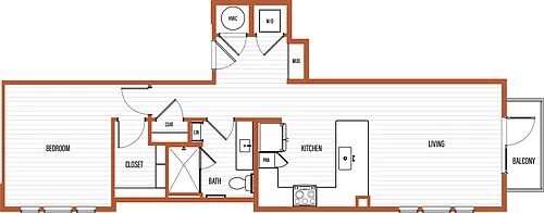 Floor plan The Pierce