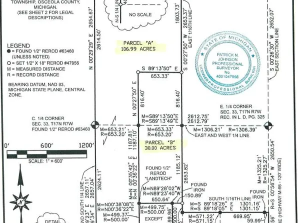 PARCEL One Mile Rd, Sears, MI 49679