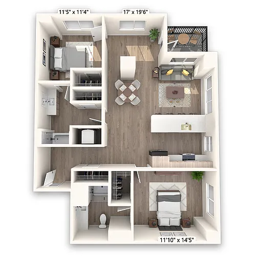 Floor plan Shavano Platinum