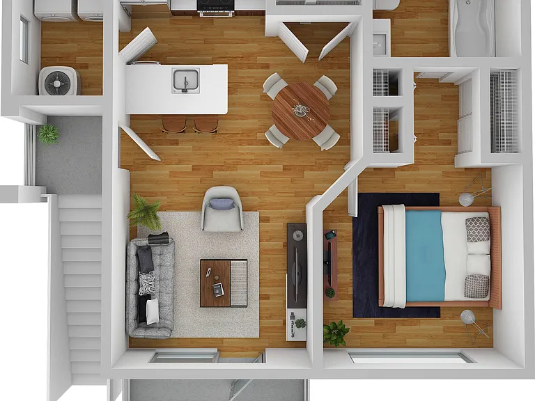 1 Bedroom | 1 Bath | 575 SF 1 Bedroom | 1 Bath | 575 SF