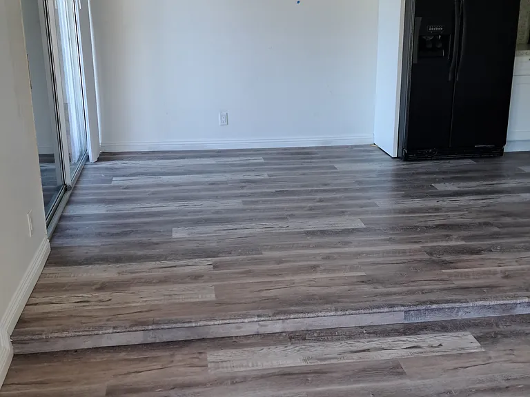 Separate dining area