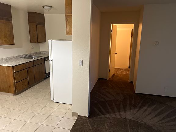 kitchen and living room