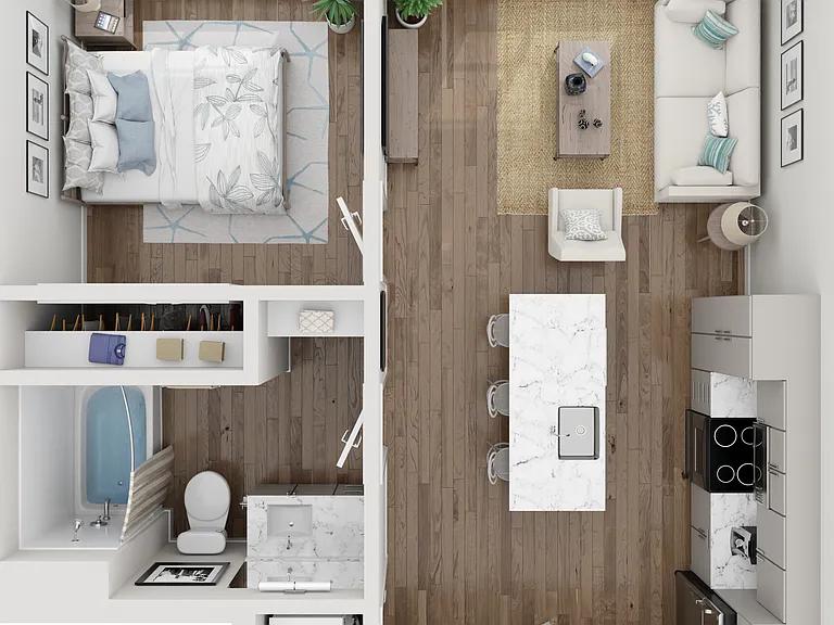 SevenO2 Main Apartments — Photo 101
