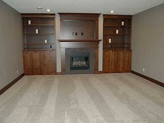 lower level fireplace