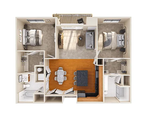 Floor plan Braceland