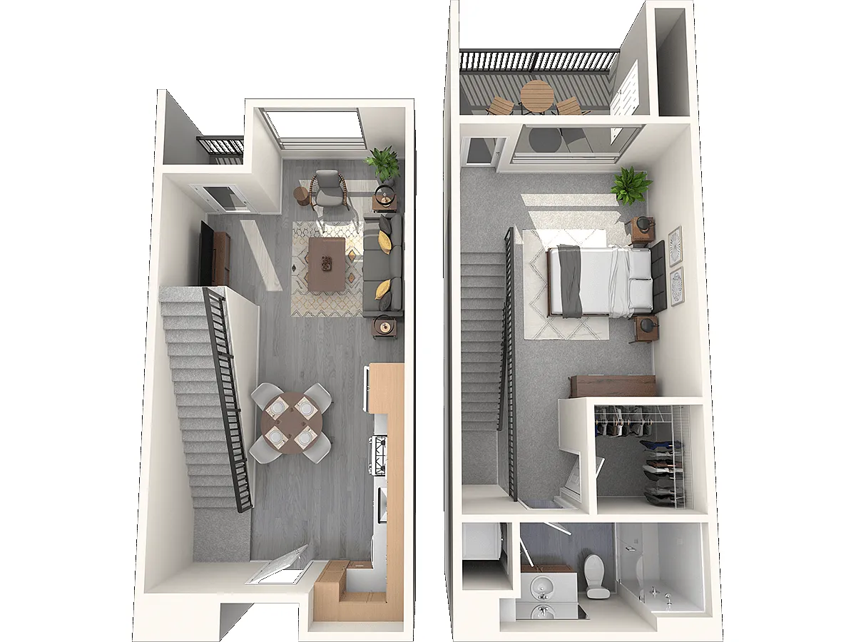 Floor plan Vive on the Park - Cove