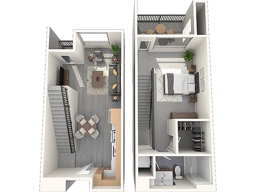 Floor plan Vive on the Park - Cove