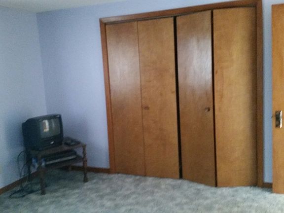 large closet in 2nd bedroom