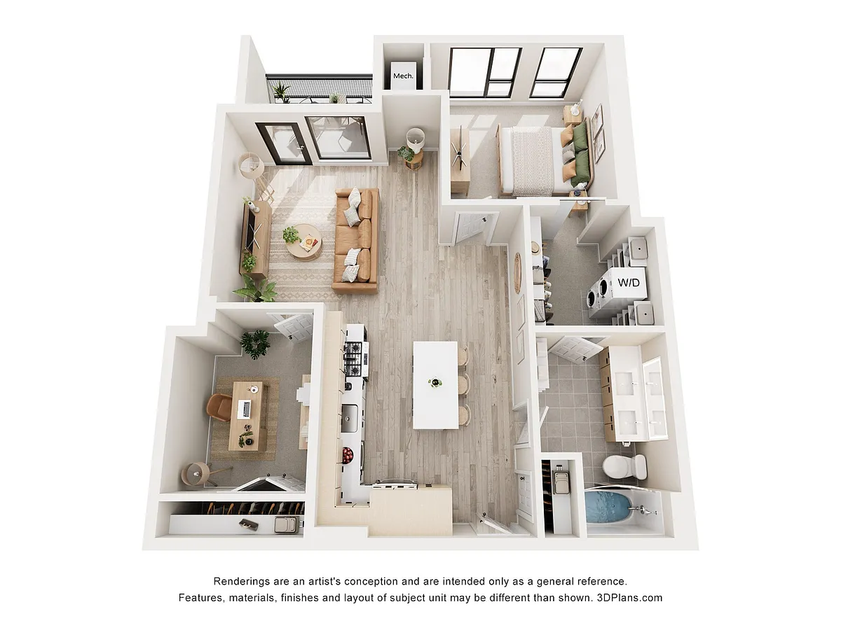 Floor plan Hall