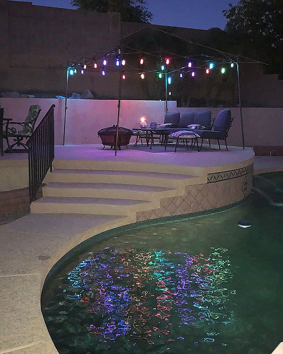Beautiful backyard 