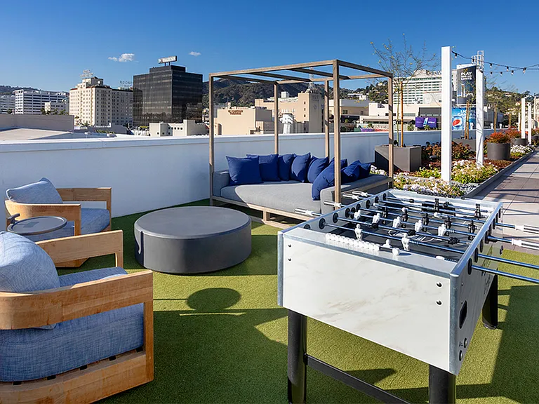 Scenic views, outdoor gaming areas, gardens and plush gathering spaces