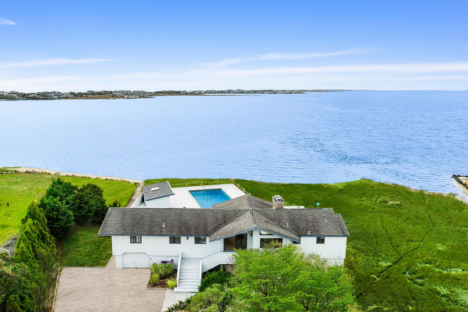 Aerial View of the Front of the Home
