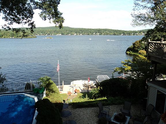View of lake from terrace