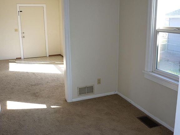 Dining room looking into the living room