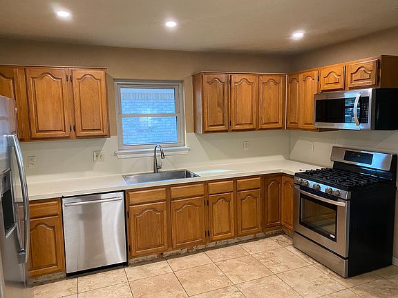 Kitchen view from eat in breakfast nook