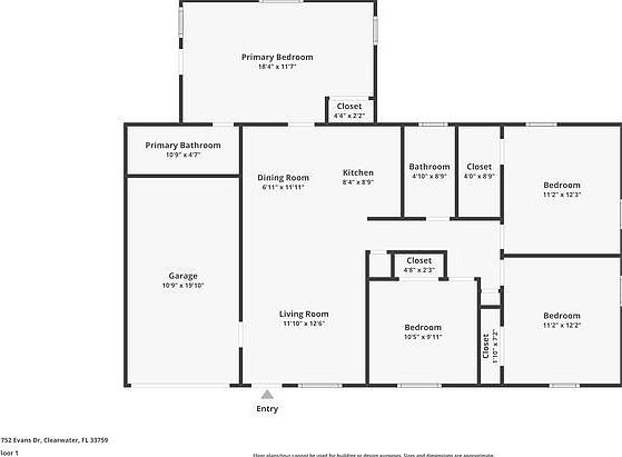 2nd image of 1752 Evans Dr