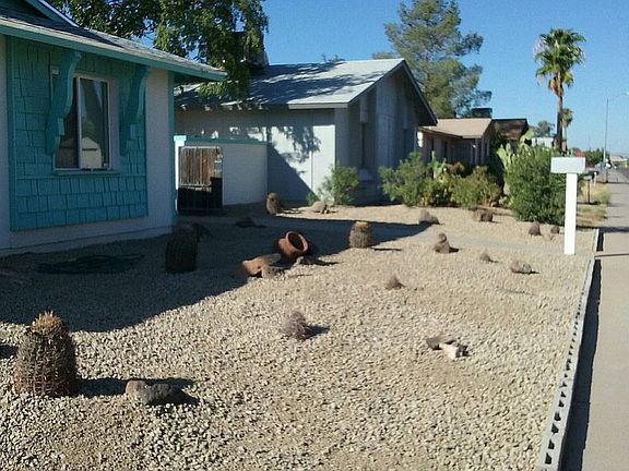 New rock in front yard.