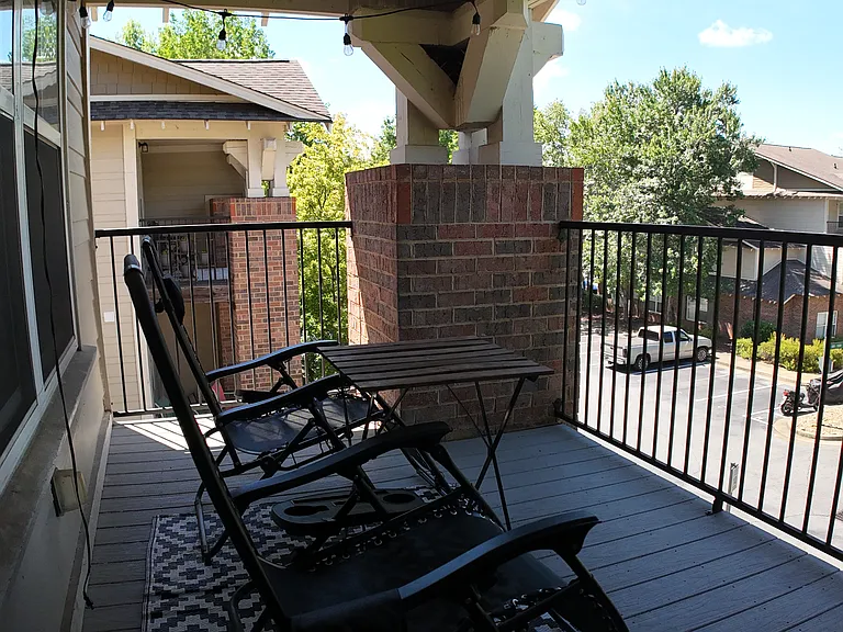 balcony off living room