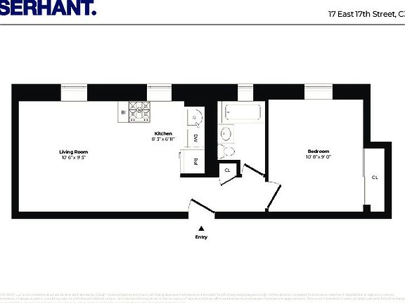 2nd image of 17 E 17th St #C3