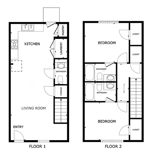 Floor plan The Villages at Ram