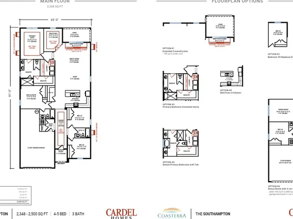 Southampton Plan, Edgewater at Coasterra