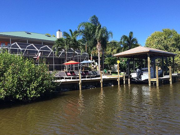 Newly renovated dock 